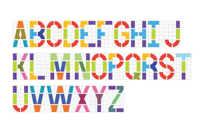 AlphaBetas lettering